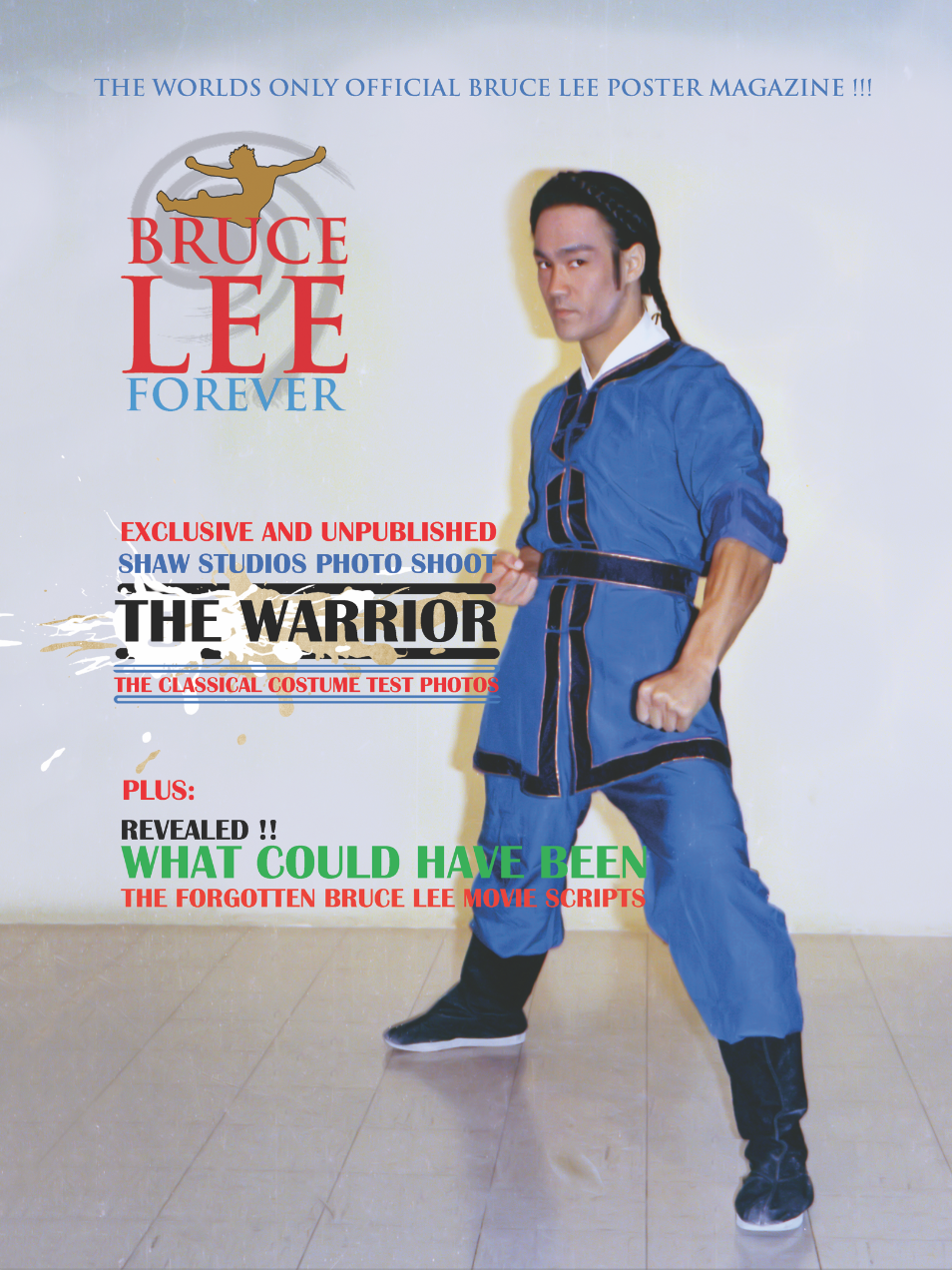 BRUCE LEE FOREVER - Poster magazine: The Warrior Special Edition - Bruce Lee  Forever